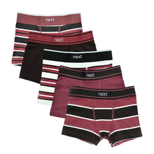 Load image into Gallery viewer, Plum Stripe Trunk (2yrs-12yrs)