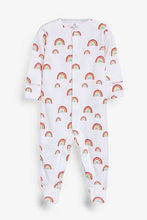 Load image into Gallery viewer, Multi Bright 3 Pack GOTS Organic Fruit Sleepsuit (up to 18 months) - Allsport