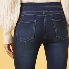 Load image into Gallery viewer, Dark Wash Super Stretch Soft Sculpt Pull-On Denim Leggings - Allsport