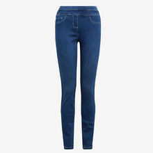 Load image into Gallery viewer, Dark Wash Super Stretch Soft Sculpt Pull-On Denim Leggings - Allsport