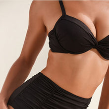 Load image into Gallery viewer, Black Shape Enhancing Bikini Top - Allsport