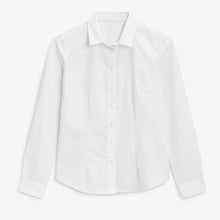 Load image into Gallery viewer, White Long Sleeve Work Shirt - Allsport