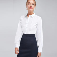 Load image into Gallery viewer, White Long Sleeve Work Shirt - Allsport