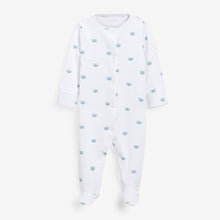 Load image into Gallery viewer, Blue Bear Blue Bear 6 Piece Sleepsuit And Accessories Newborn Gift Set In Bag (0-6mths) - Allsport