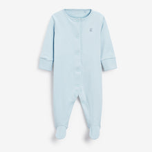 Load image into Gallery viewer, Blue Bear Blue Bear 6 Piece Sleepsuit And Accessories Newborn Gift Set In Bag (0-6mths) - Allsport