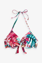 Load image into Gallery viewer, White Palm Padded Underwired Bikini Top - Allsport