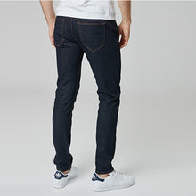 Load image into Gallery viewer, Authentic Dark Ink Blue Skinny Fit Stretch Jeans - Allsport