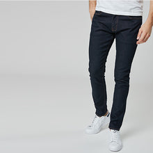 Load image into Gallery viewer, Authentic Dark Ink Blue Skinny Fit Stretch Jeans - Allsport