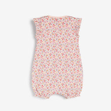 Load image into Gallery viewer, Pink 4 Pack Pretty Baby Rompers (0mths-18mths)