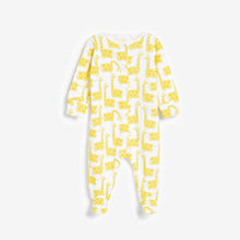 Load image into Gallery viewer, Multi Bright 3 Pack Sleepsuits (0-12Mths) - Allsport