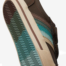 Load image into Gallery viewer, Chocolat Brown Strap Touch Fastening Shoes (Younger Boys) - Allsport