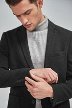 Load image into Gallery viewer, CHARCOAL SLIM FIT JERSEY BLAZER - Allsport