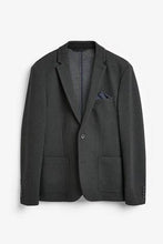 Load image into Gallery viewer, CHARCOAL SLIM FIT JERSEY BLAZER - Allsport