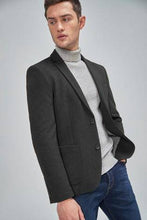 Load image into Gallery viewer, CHARCOAL SLIM FIT JERSEY BLAZER - Allsport