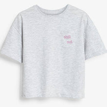 Load image into Gallery viewer, Monochrome 2 Pack Check Bottom Pyjamas (3-12yrs) - Allsport