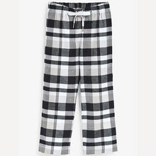Load image into Gallery viewer, Monochrome 2 Pack Check Bottom Pyjamas (3-12yrs) - Allsport