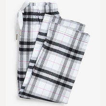 Load image into Gallery viewer, Monochrome 2 Pack Check Bottom Pyjamas (3-12yrs) - Allsport