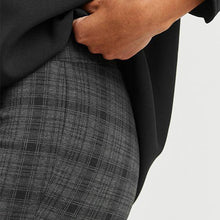 Load image into Gallery viewer, Grey Check Ponte Leggings - Allsport