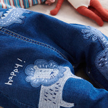 Load image into Gallery viewer, Blue Lion Baby Denim Dungaree And Bodysuit Set (0mths-18mths)