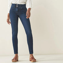 Load image into Gallery viewer, Inky Blue Slim And Shape Skinny Jeans