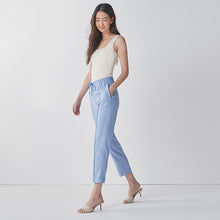Load image into Gallery viewer, Blue Linen Blend Trousers - Allsport