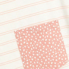 Load image into Gallery viewer, Pink Stripe Ruffle Cotton Short Set Pyjamas - Allsport