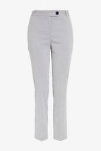 Load image into Gallery viewer, White/Navy Stripe Slim Trousers - Allsport