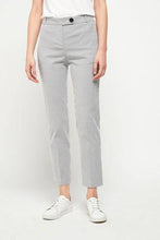 Load image into Gallery viewer, White/Navy Stripe Slim Trousers - Allsport