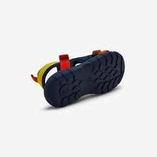 Load image into Gallery viewer, Red/Navy Lightweight Trekker Sandals (Younger Boys)