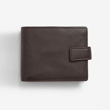 Load image into Gallery viewer, Brown Signature Italian Leather Extra Capacity Wallet - Allsport
