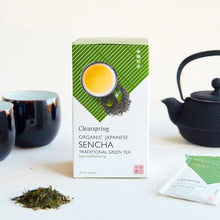 Load image into Gallery viewer, Organic Japanese Sencha Tea Box (20 bags) 36gm
