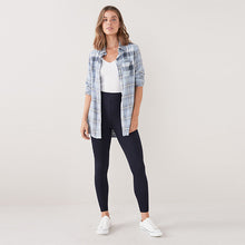 Load image into Gallery viewer, Navy Ponte Leggings