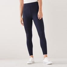 Load image into Gallery viewer, Navy Ponte Leggings