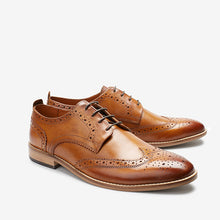 Load image into Gallery viewer, TAN CONTRAST BROGUE - Allsport