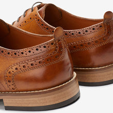 Load image into Gallery viewer, TAN CONTRAST BROGUE - Allsport