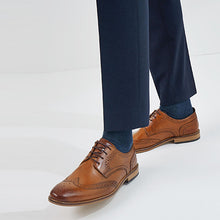 Load image into Gallery viewer, TAN CONTRAST BROGUE - Allsport
