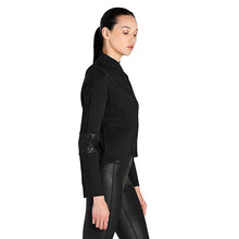 Load image into Gallery viewer, Moto Jacket Pu Blk - Allsport