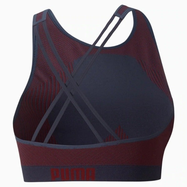 long line seamless women's training bra