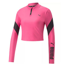 Load image into Gallery viewer, Fit EVERSCULPT Quarter-Zip Training Crop Top Women