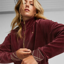 Load image into Gallery viewer, Deco Glam Velour Full-Zip Training Jacket Women