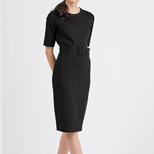 Load image into Gallery viewer, PONTE BELTED BLACK - Allsport