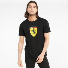 Load image into Gallery viewer, Scuderia Ferrari Race Bold Colour Shield Men's Tee