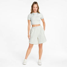 Load image into Gallery viewer, SNOW TIGER WIDE LONG WOMEN'S SHORTS