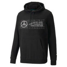 Load image into Gallery viewer, MERCEDES F1 LOGO+ MEN’S HOODIE