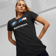 Load image into Gallery viewer, BMW M MOTORSPORT ESSENTIALS LOGO TEE WOMEN