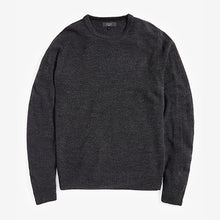 Load image into Gallery viewer, Dark Grey Crew Neck Next Soft Touch Jumper