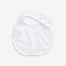 Load image into Gallery viewer, Blue 4 Pack Cotton Elephant Bibs (Younger) - Allsport