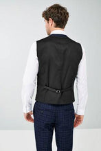 Load image into Gallery viewer, BLUE CHECK SUIT WAISTCOAST - Allsport