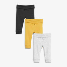 Load image into Gallery viewer, 3 Pack Ribbed Leggings (0mths-18mths) - Allsport
