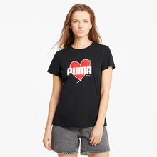 Load image into Gallery viewer, Heart Tee Pu.Blk - Allsport